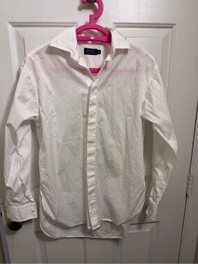 Polo by Ralph Lauren White women’s Long-Sleeve Dress Shirt